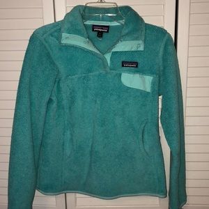 🌺Patagonia brushed polar fleece pullover!